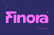 Finora -Branding Logo Font