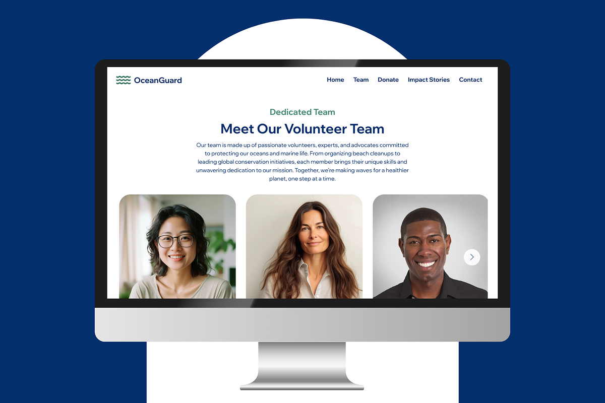 Non-Profit Wix Studio Template, a Wix Template by Collette Collabs (Photo 5 of 6)