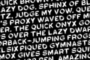 Half - A Halftone Display Font, a Sans Serif Font by Loudoun Design Co. (Thumbnail 3 of 5)