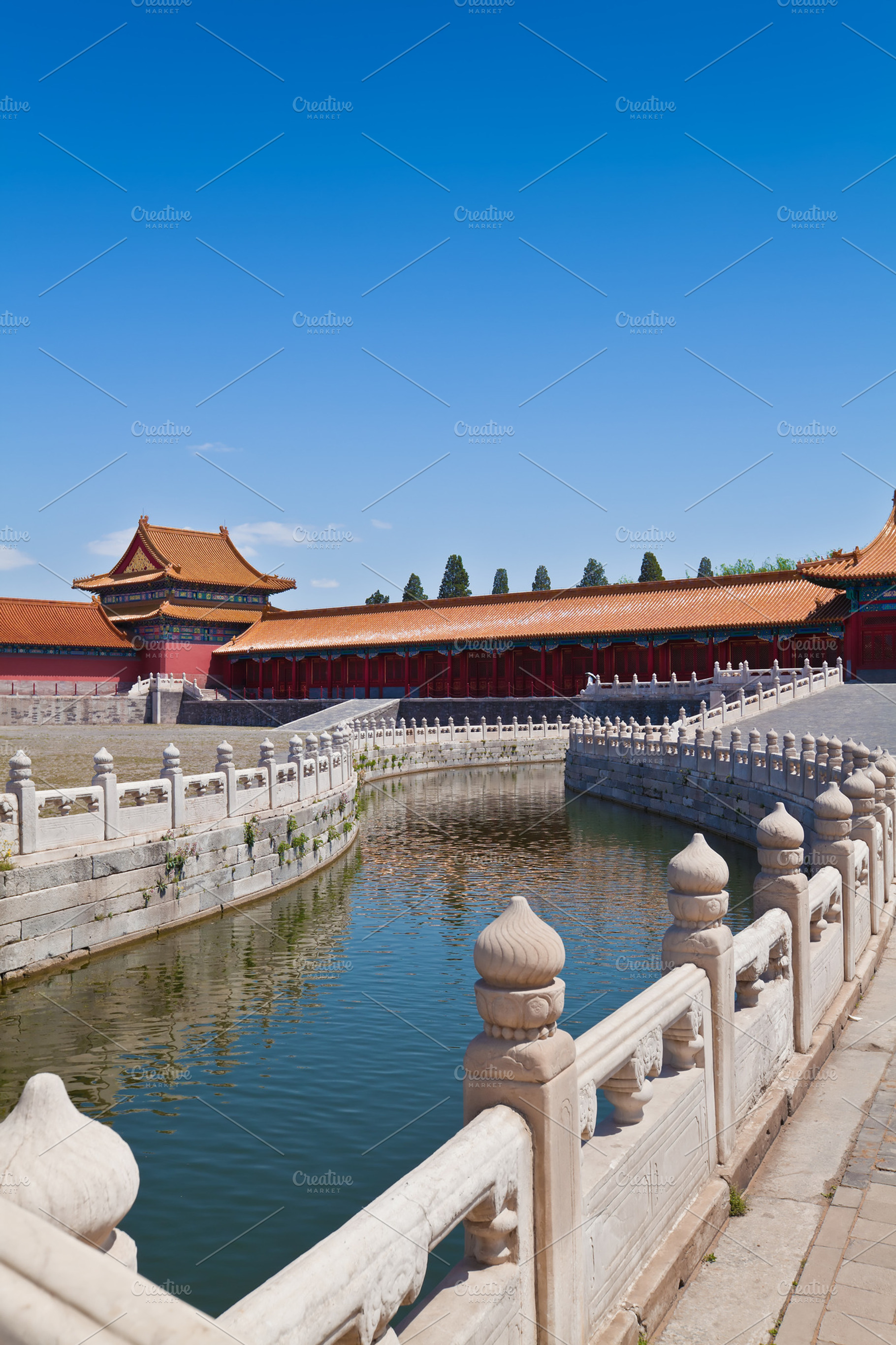 Bridge in Forbidden City, an Architecture Photo by Vector Tradition