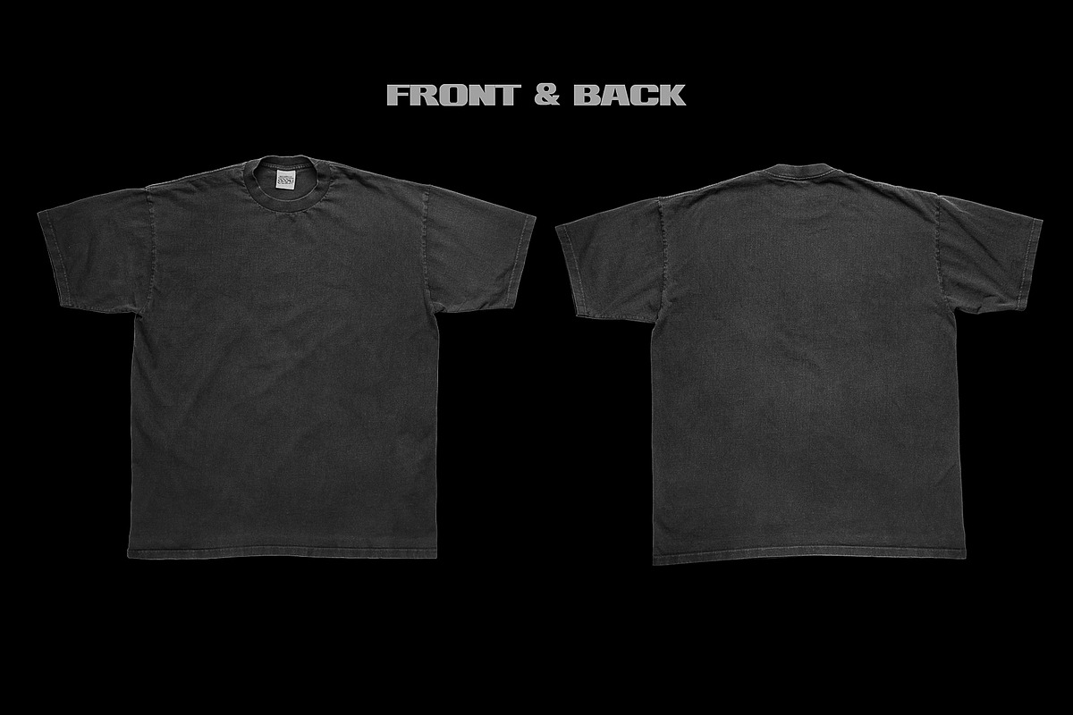 Vintage Box T-Shirt Mockup Bundle, a Shirt Mockup by Mad Supply (Photo 4 of 7)