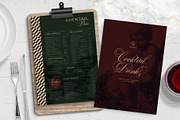 Cocktail Menu Drinks List Template, a Flyer Template by BrandPacks (Thumbnail 5 of 5)
