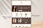 Hair Extensions Shopify Templates, a Shopify Template by DaisyStudio (Thumbnail 5 of 9)