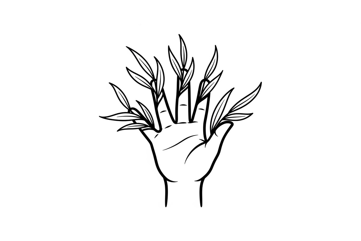 Hand Plant Growth Bundle, an Illustration by yasushie (Photo 19 of 31)