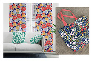 Summer Flower Patterns, a Pattern Graphic by Alina Sh (Thumbnail 6 of 10)