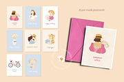 Summer women cliparts & posters, an Object Graphic by yttadesign (Thumbnail 12 of 14)