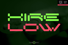 Hire Low - Futuristic Bold
