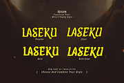 Rekson - Movie Display Font, a Handwritten Font by twinstd (Thumbnail 4 of 10)
