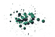 12 Color Splatter Photoshop brushes, a Brush Add-On by PeoGeo Creative (Thumbnail 12 of 15)
