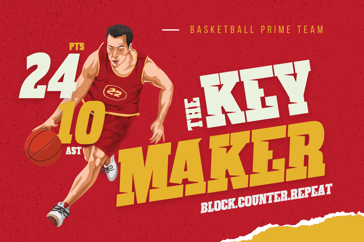 MREYBOLL | Athletic Font, a Font by twinstd (Photo 9 of 16)