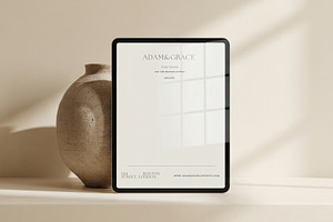 Modern Canva Letterhead Template