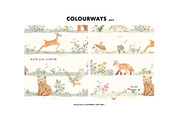 Woodland enchanted forest pattern, a Pattern Graphic by Milatoo (Thumbnail 2 of 3)