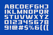 Versamore - Sport Display Font, a Sans Serif Font by ahweproject (Thumbnail 5 of 18)