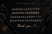 Midnight Confession - Script Font, a Script Font by overlaytemplates (Thumbnail 5 of 5)