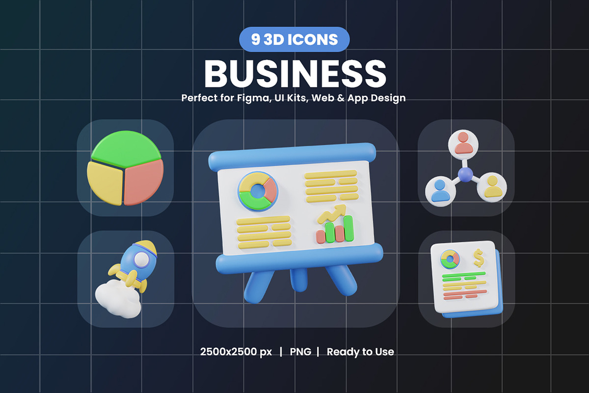 Business Essentials 3D Icon, an Object Graphic by Artnivora.Std (Photo 1 of 4)