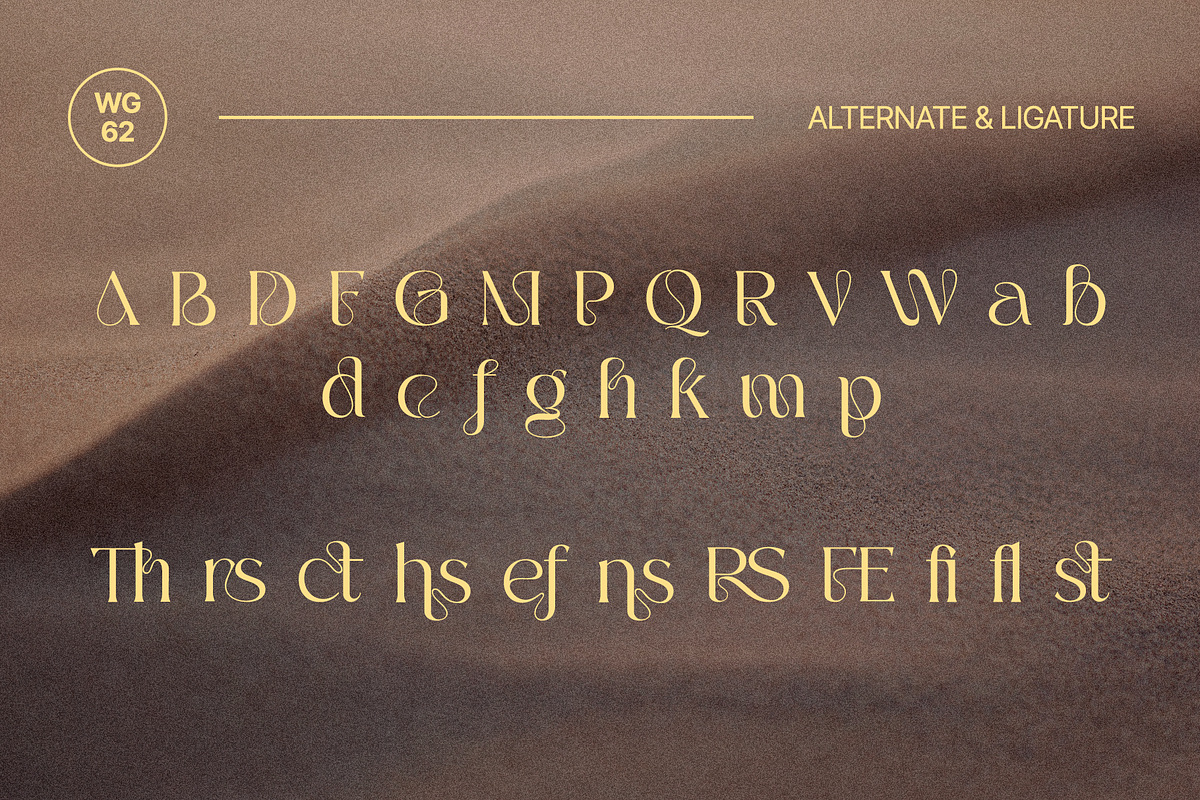 Hastina - Elegant Serif Font, a Serif Font by Migunani Studio (Photo 7 of 10)