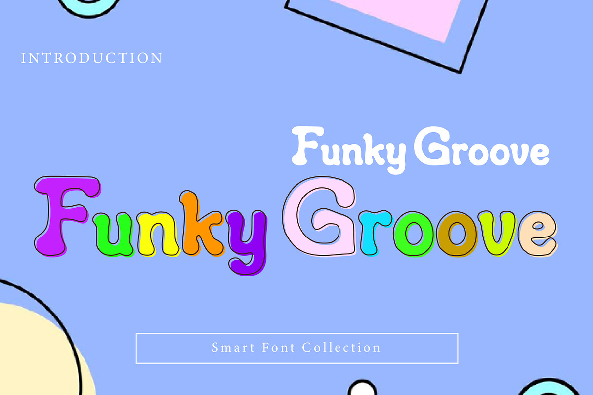 Funky Groove, a Sans Serif Font by Wow Magic (Photo 1 of 3)