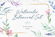 Watercolor Botanical Set, an Illustration by SOVA (Thumbnail 1 of 7)