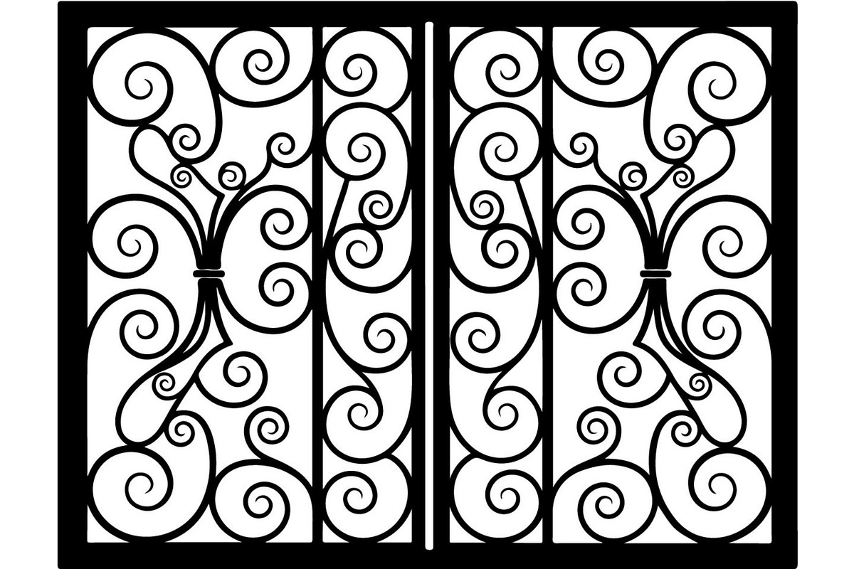 Ornamental Scroll Engraving Panel, a Decorative Illustration by Designer_Momina (Photo 20 of 20)