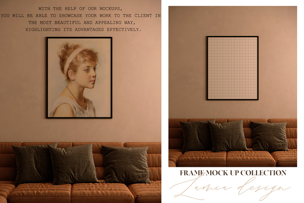 Japandi Frame Mockup Bundle, a Household Mockup by LAMIA DESIGN (Photo 9 of 18)
