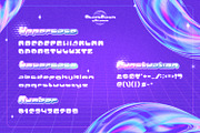 Start Dash - Y2K Display Font, a Sans Serif Font by tkzgraphic (Thumbnail 2 of 7)