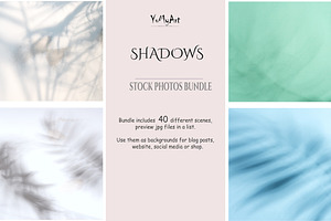 Shadows stock photo Bundle