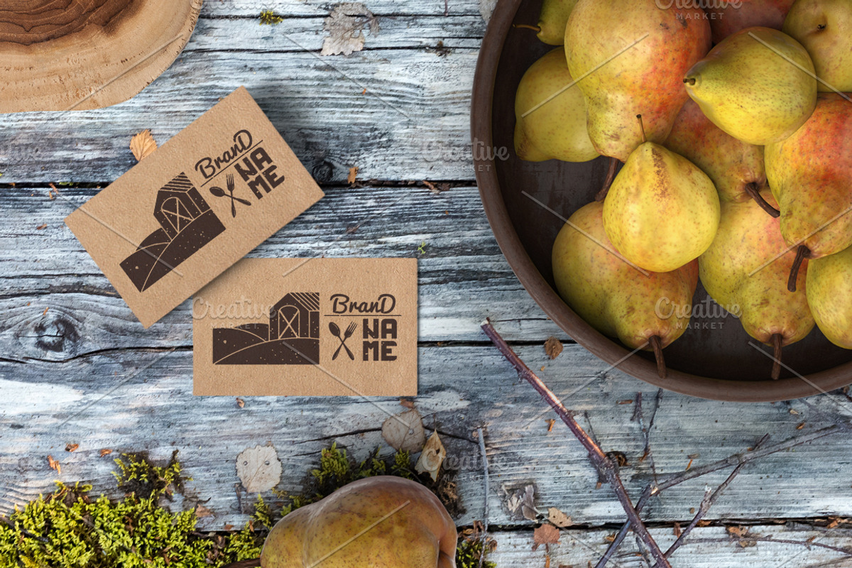 4 Farm Logos, a Branding & Logo Template by Zhemchuzhina (Photo 3 of 5)
