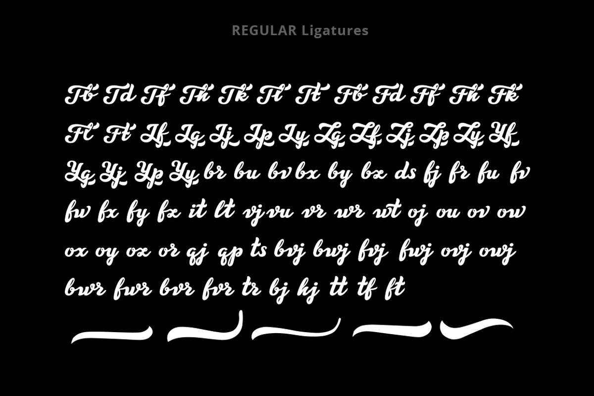 Letter Craft font preview 3