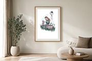 Scary Alice in Wonderland, a Person Illustration by Vitaliy Grin (Thumbnail 2 of 3)