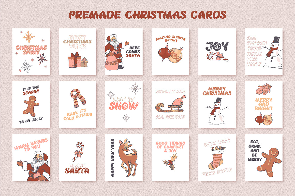 Snowflake Christmas  font family, a Script Font by Anna Zakharchenko (Photo 5 of 10)