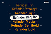 Refinder, a Sans Serif Font by Graptail (Thumbnail 2 of 14)