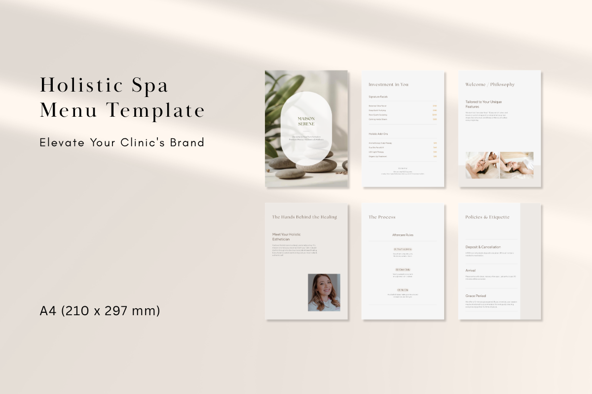 Organic Skincare Pricing Guide, a Magazine Template by batang (Photo 2 of 5)