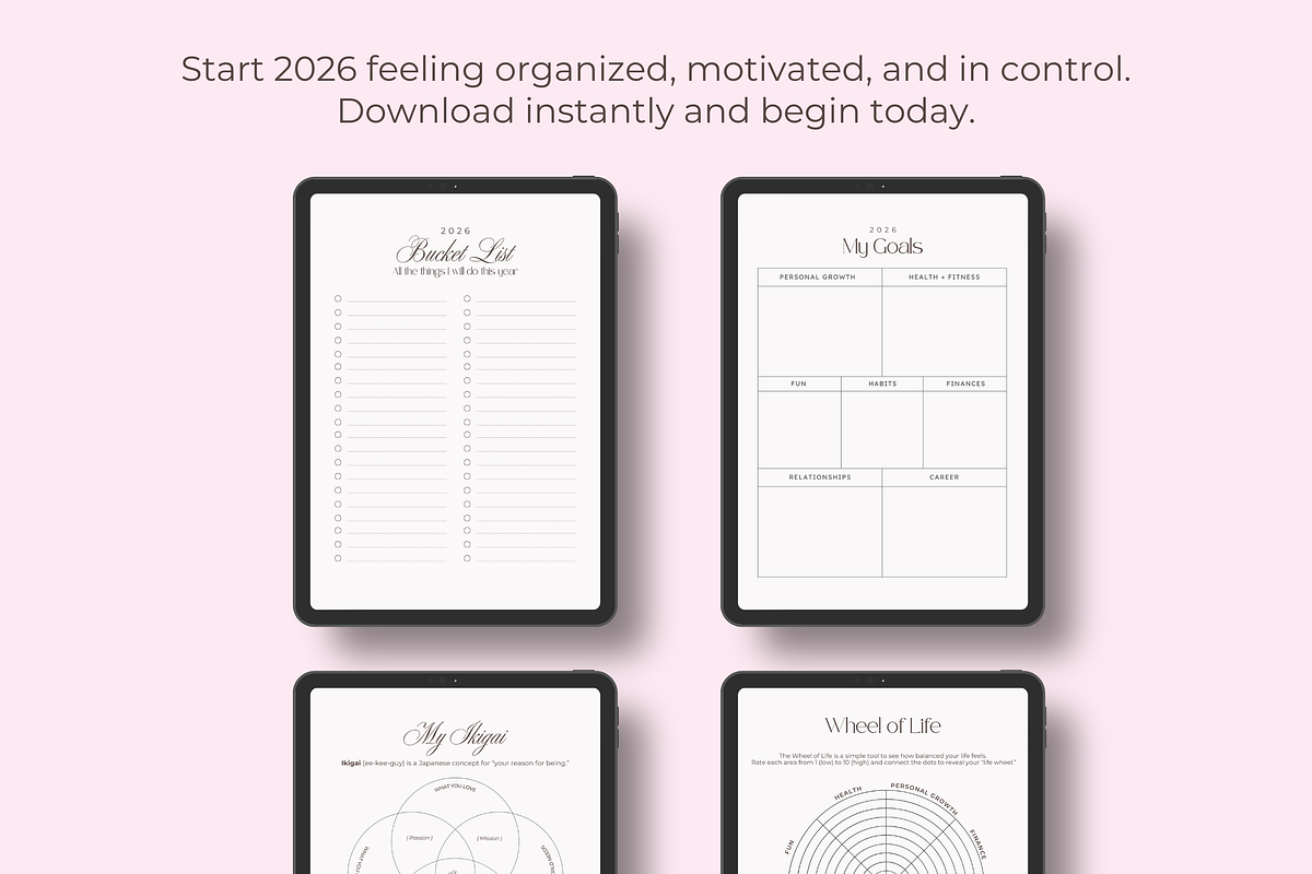 2026 Planner for iPad preview 6