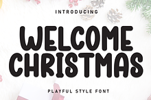 Welcome Christmas | Script Font