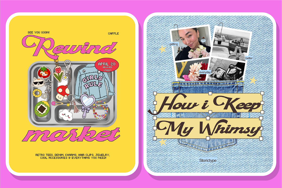 Caffle - Expresive Display Font, a Script Font by StoricType (Photo 5 of 15)