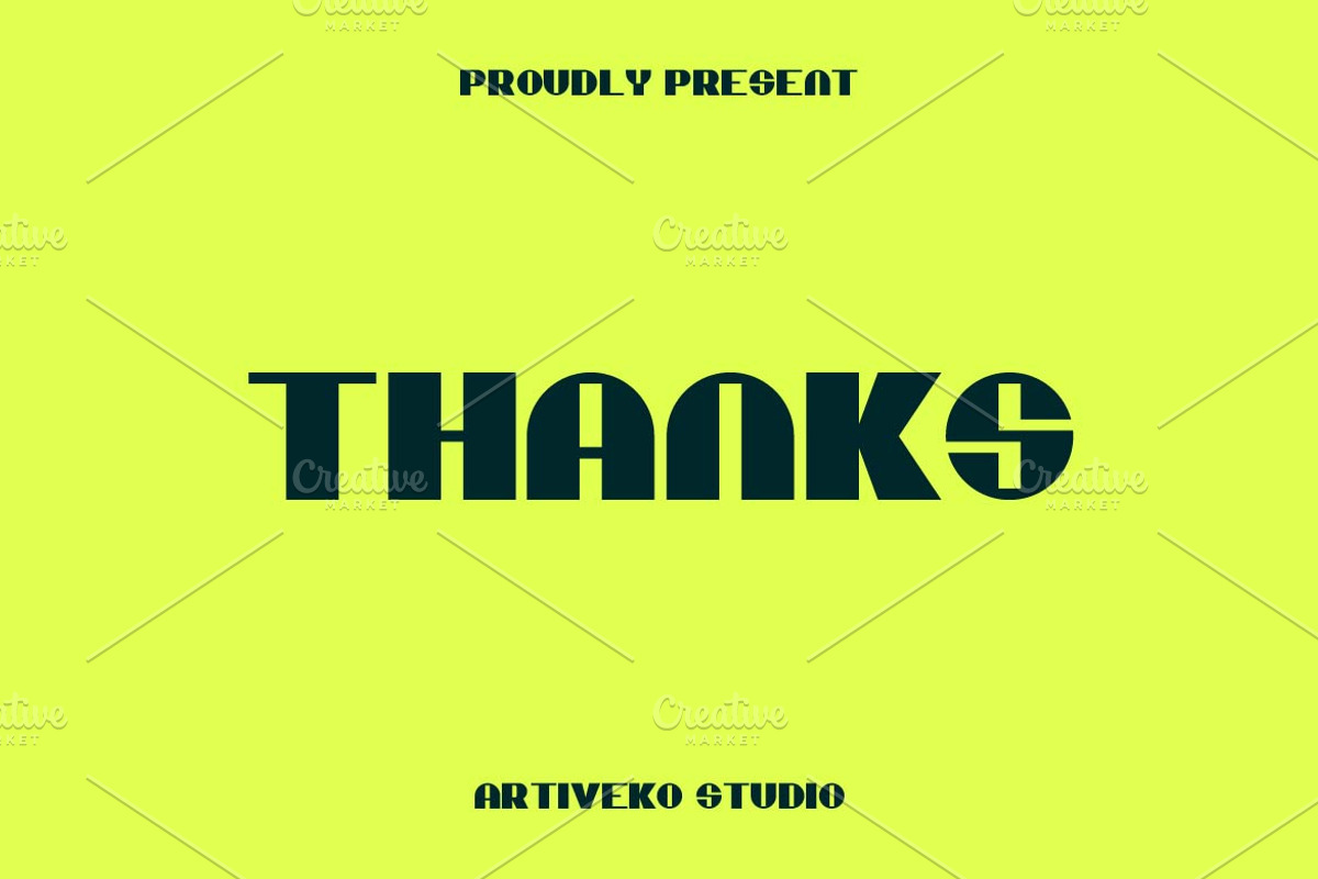 Bittery Strong Font, a Sans Serif Font by Artiveko (Photo 8 of 8)