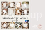 Christmas Card Mockup Bundle, a Product Mockup by MoMockups (Thumbnail 1 of 7)