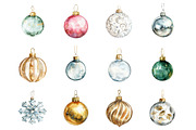 Minimalist Christmas Ornament Clipar, an Illustration by Design Market (Thumbnail 3 of 3)