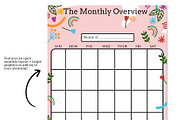 Bright Daily Tasks Planner Printable, a Stationery Template by Bella+Sophia Creative (Thumbnail 4 of 6)