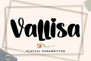 Vallisa, a Script Font by Letterara (Thumbnail 1 of 7)