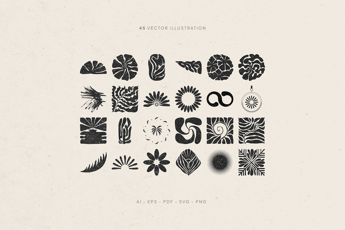 Groovy Floral | Logo Kit, a Branding & Logo Template by KetteCreate (Photo 20 of 22)