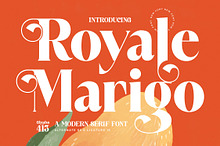 Royale Marigo Modern Serif Font