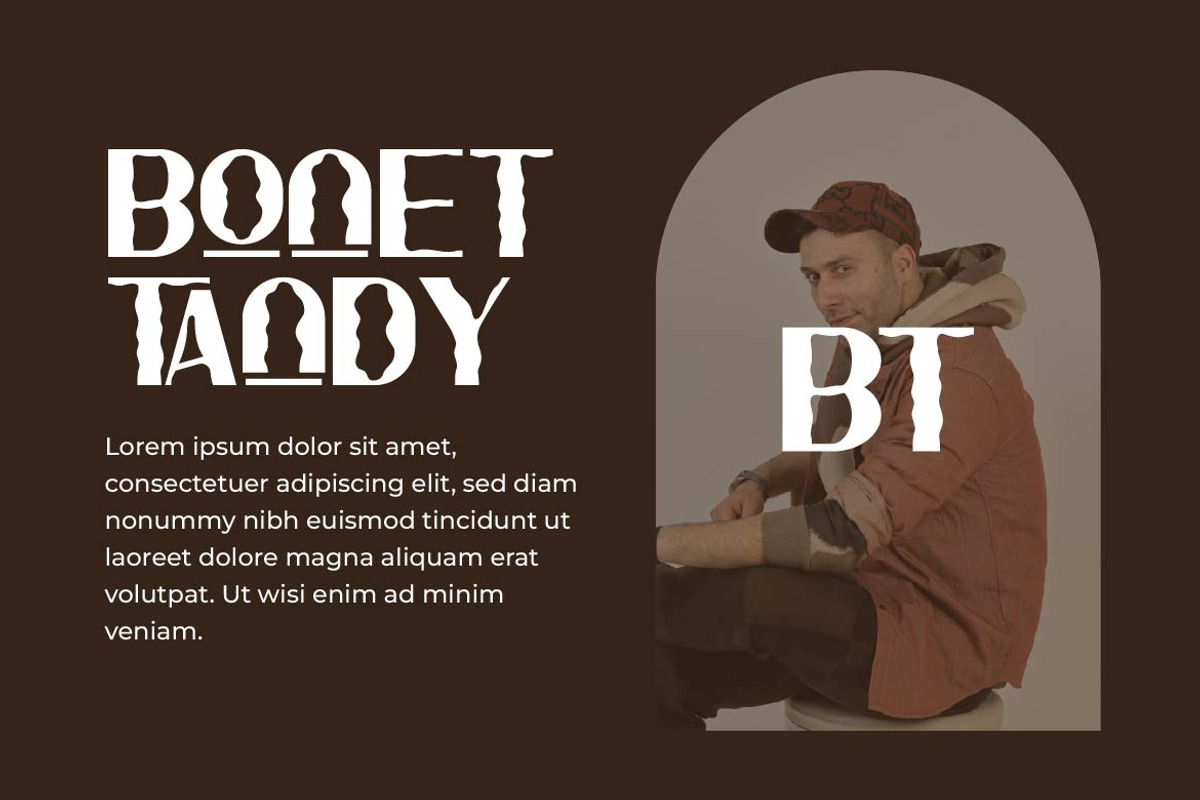 Tolah – Heritage Retro Font, a Sans Serif Font by Artiveko (Photo 8 of 8)