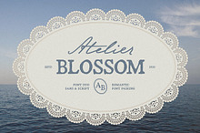 Atelier Blossom | Romantic Font Duo