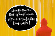 Strives Less, a Script Font by Youngtype.Std (Thumbnail 5 of 5)