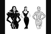 Custom fashion illustration, a Person Illustration by SketchArtStudio (Thumbnail 11 of 12)