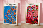 Vintage Floral Oil Painting Poster, a Background Graphic by RevintageStudio (Thumbnail 13 of 17)