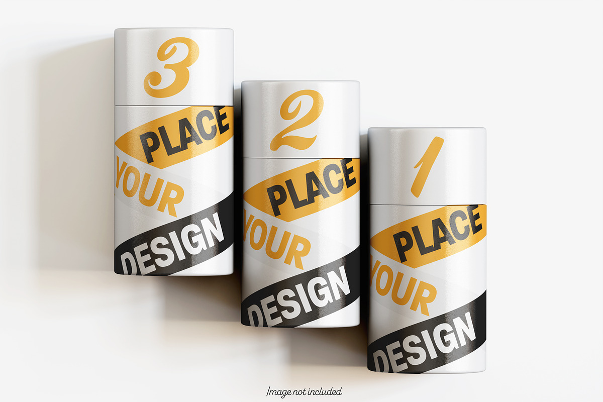 Paper tube pack mockup bundles V2, a Packaging Mockup by Ambo Ampeng (Photo 26 of 26)