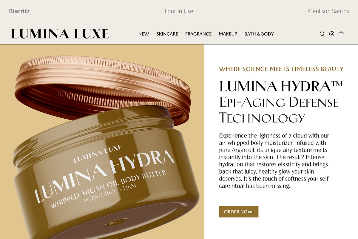 Biarritz Luxury Editorial Serif, a Serif Font by Genilson Santos (Photo 15 of 17)