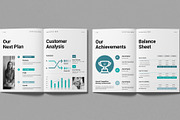 Annual Report Template, a Brochure Template by Work-Envance (Thumbnail 8 of 12)